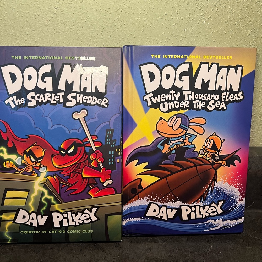 Dog Man: The Scarlet Shedder: Twenty Thousand Fleas Under the sea & 20,000
